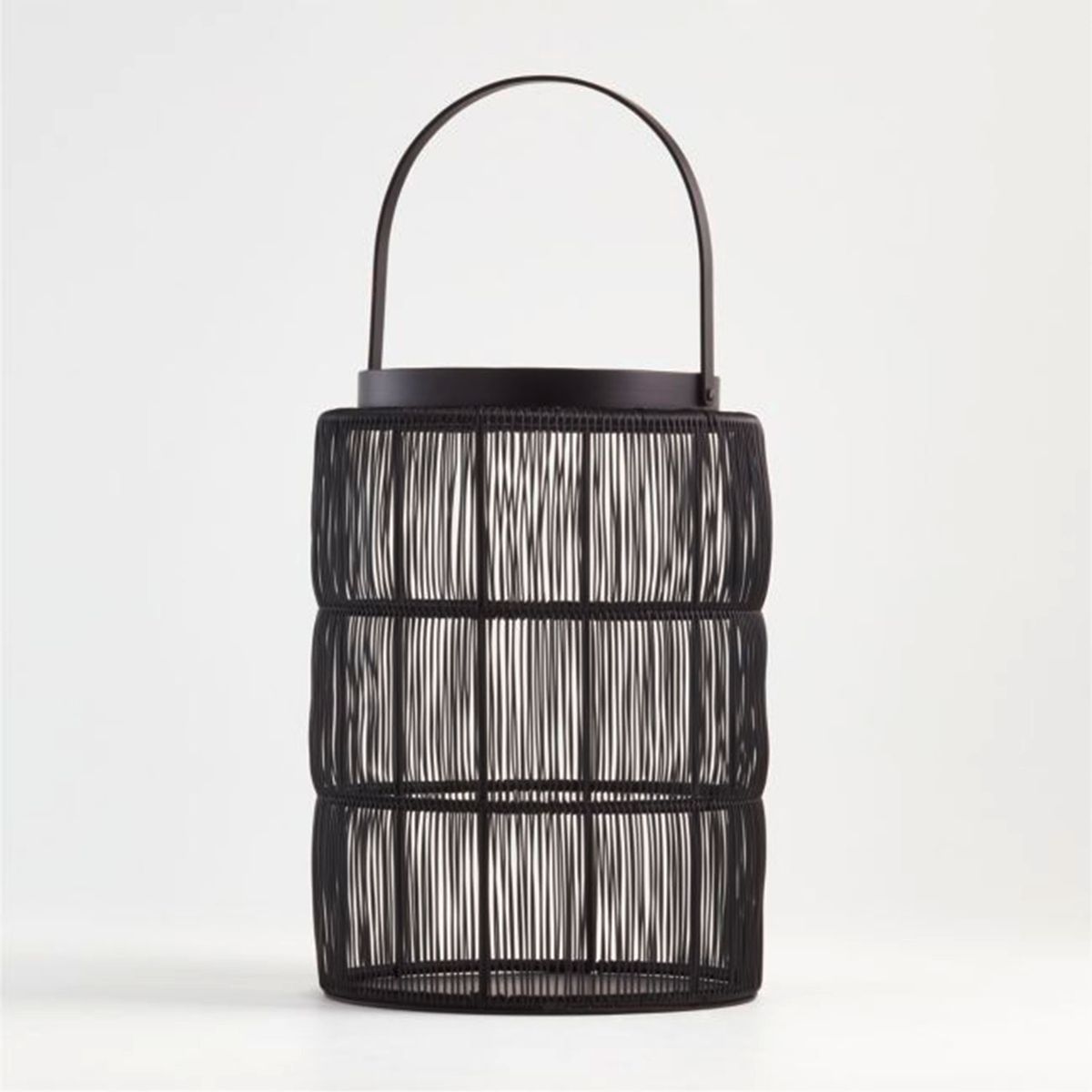 CRATE & BARREL - Farol Ora Negro Crate&Barrel