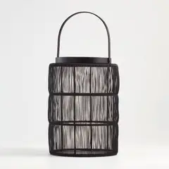 CRATE & BARREL - Farol Ora Negro Crate&Barrel