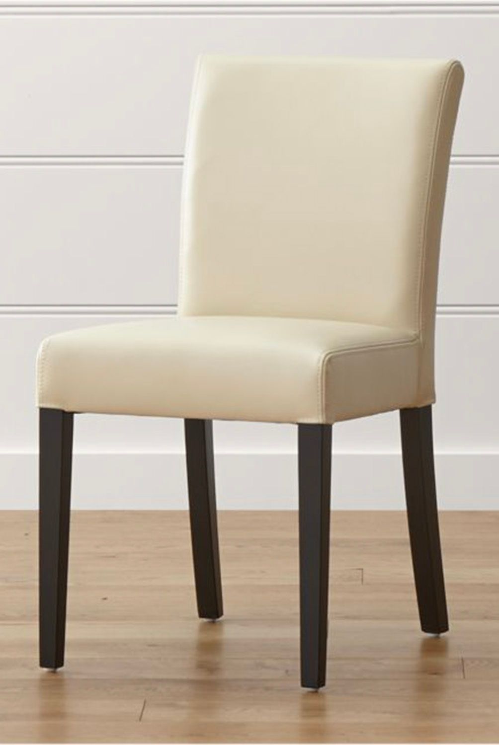 CRATE & BARREL - Silla Comedor Lowe Cuero Crate & Barrel
