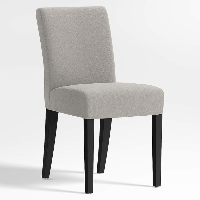 CRATE & BARREL Silla De Comedor Lowe Tapizada Gris