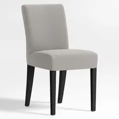 CRATE & BARREL - Silla De Comedor Lowe Tapizada Gris