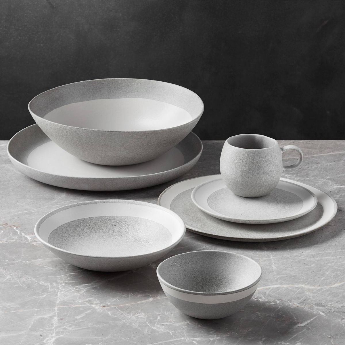 CRATE & BARREL - Bowl Para Servir Pedra Crate & Barrel