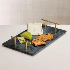 CRATE & BARREL - Tabla Aperitivos Hayes Mármol