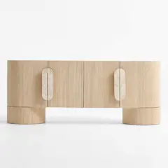 CRATE & BARREL - Consola Khan 190Cm