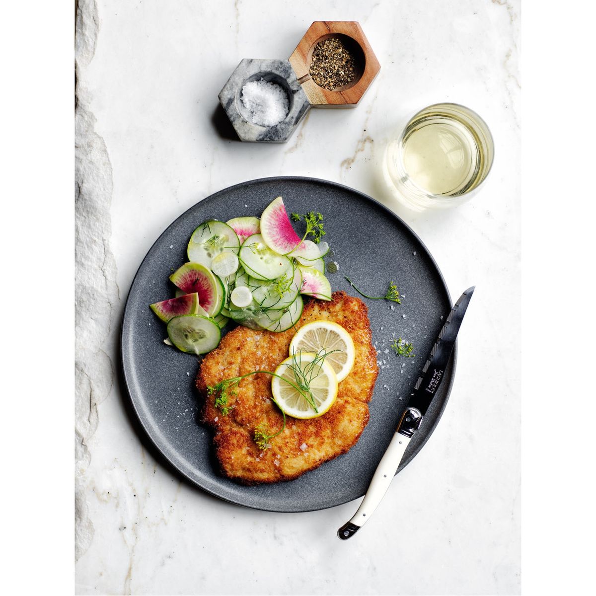 CRATE & BARREL - Plato De Ensalada Wren Crate & Barrel