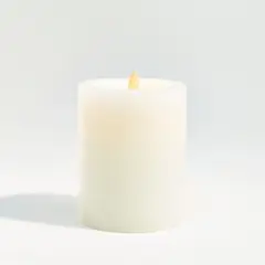 CRATE & BARREL - Vela Led Cálida 10X13Cm