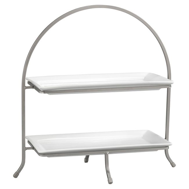 CRATE & BARREL - Plato 2 Niveles Cambridge Crate & Barrel