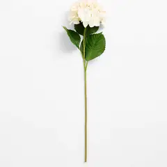 CRATE & BARREL - Rama artificial hortensia blanca 76cm