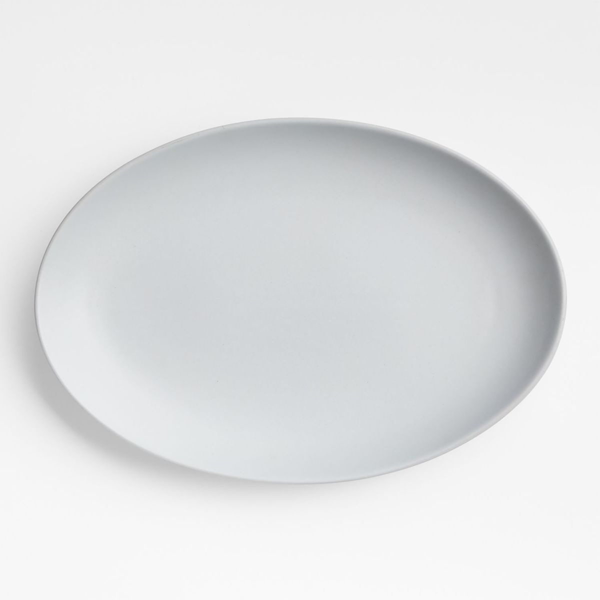 CRATE & BARREL - Fuente Oval Craft Piedra Crate & Barrel