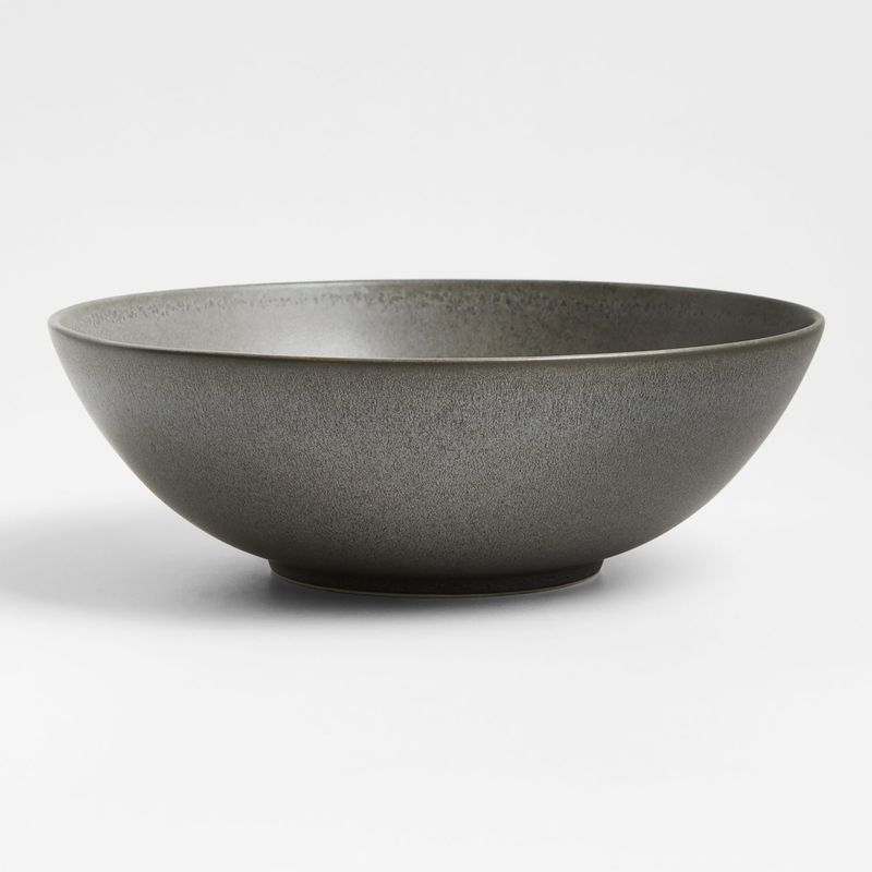 CRATE & BARREL - Bowl Servir Craft Carbon Crate & Barrel