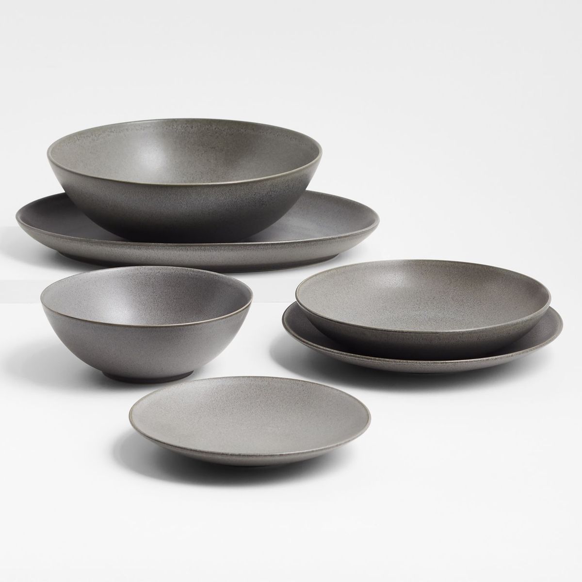 CRATE & BARREL - Bowl Servir Craft Carbon Crate & Barrel