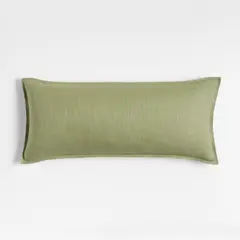 CRATE & BARREL - Funda Cojín Lino 90x40cm