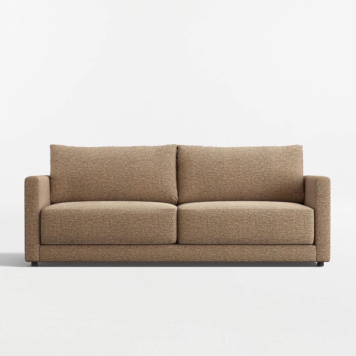 CRATE & BARREL - Sofá Gather Profundo 226 Cm Café Crate & Barrel