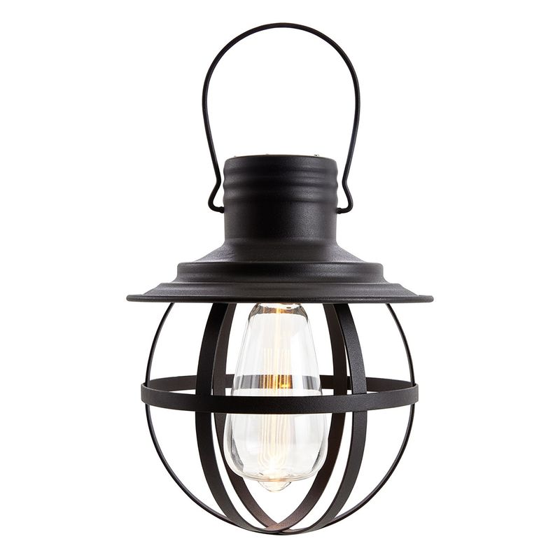 CRATE & BARREL - Farol Caged Negro
