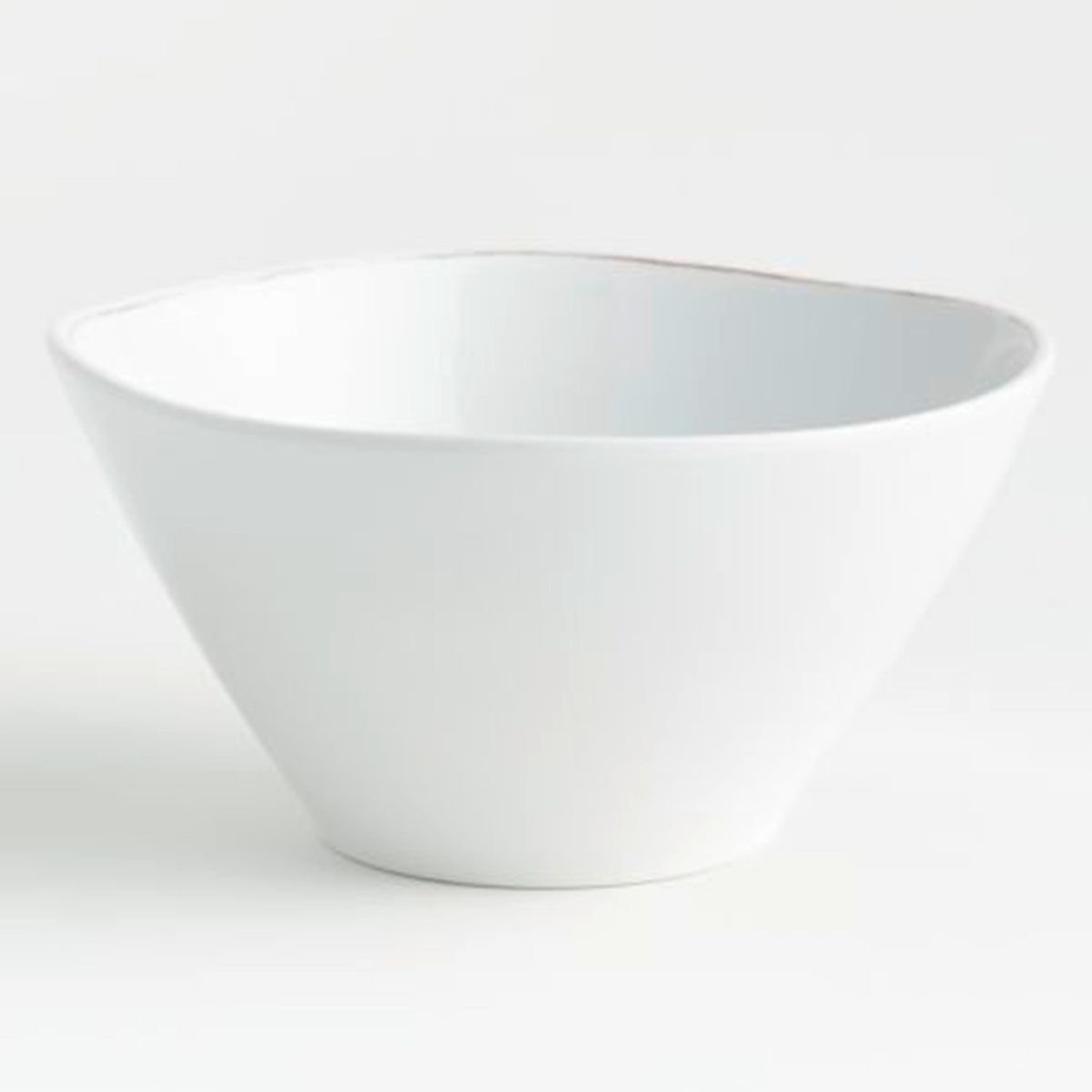 CRATE & BARREL - Bowl Marin Melamina Blanco Crate & Barrel