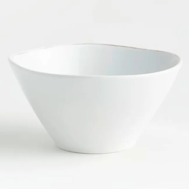 CRATE & BARREL - Bowl Marin Melamina Blanco Crate & Barrel