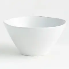 CRATE & BARREL - Bowl Marin Melamina Blanco