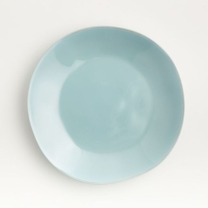 CRATE & BARREL - Plato Fondo Melamina Marin Azul Crate & Barrel