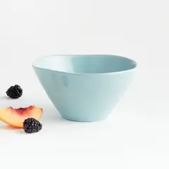 CRATE & BARREL - Bowl Melamina Marin Azul