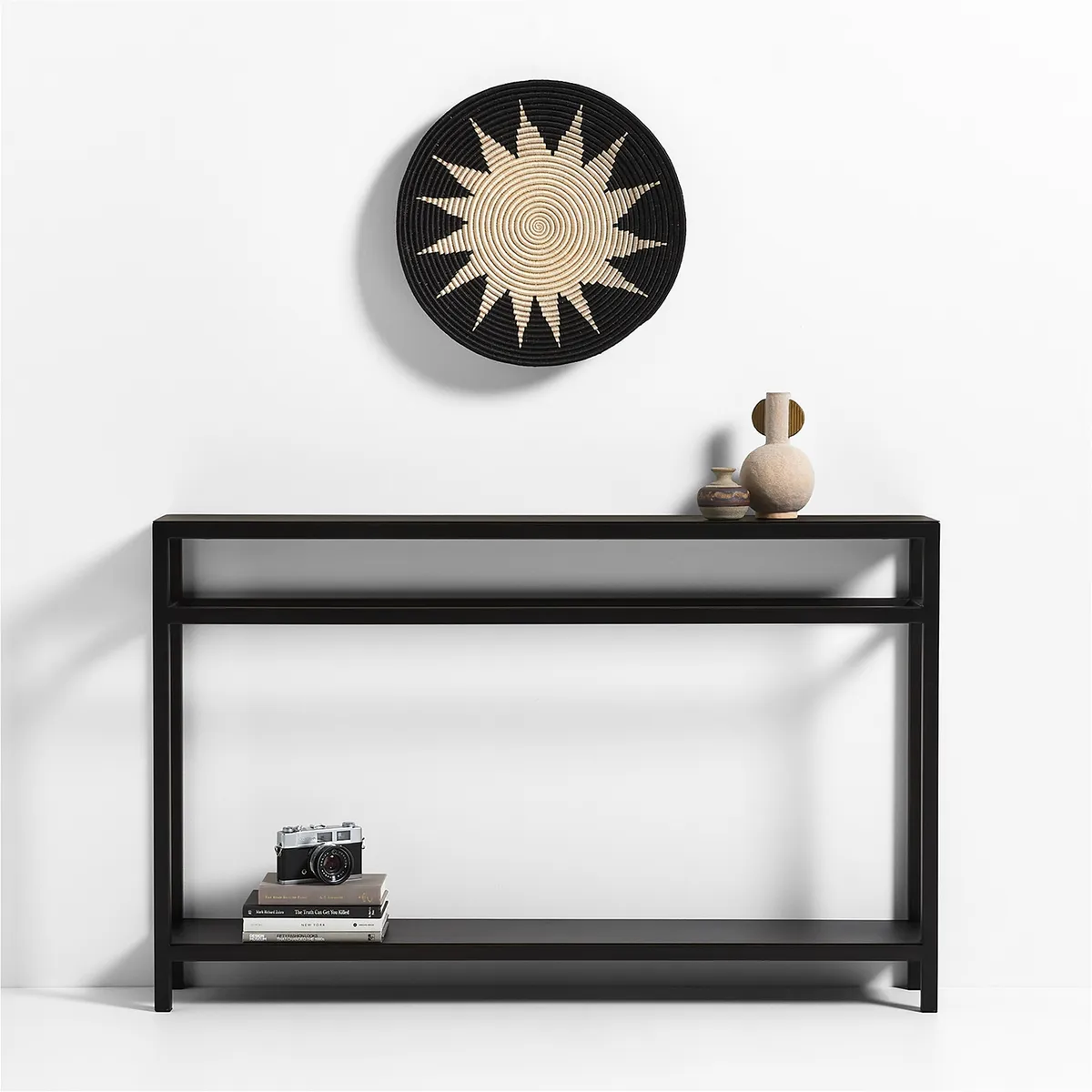 CRATE & BARREL - Arte Pared Tejido Mos Crib Pequeño Crate & Barrel