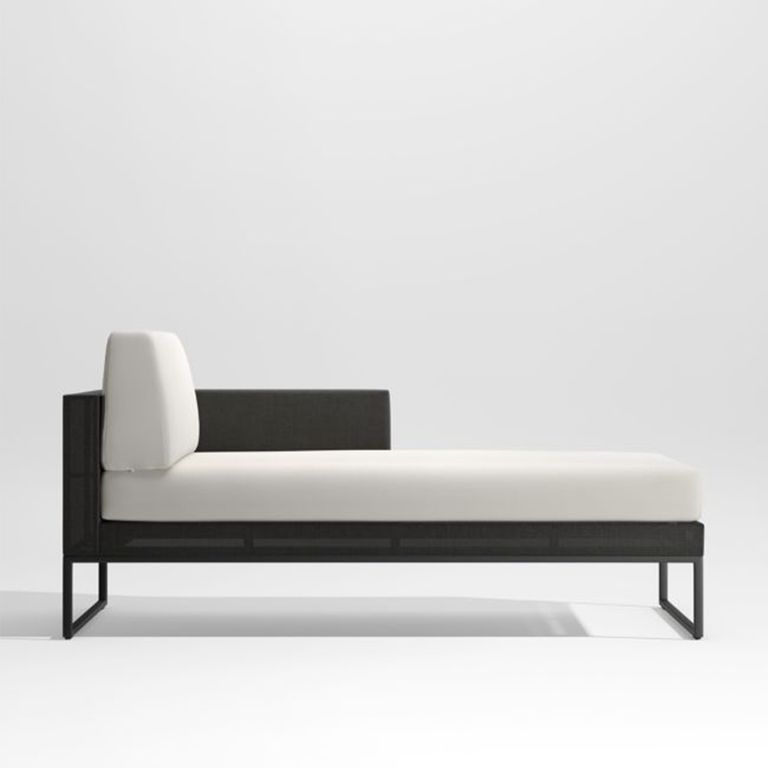 Seccional Der Chaise Ext Dune Negro P2