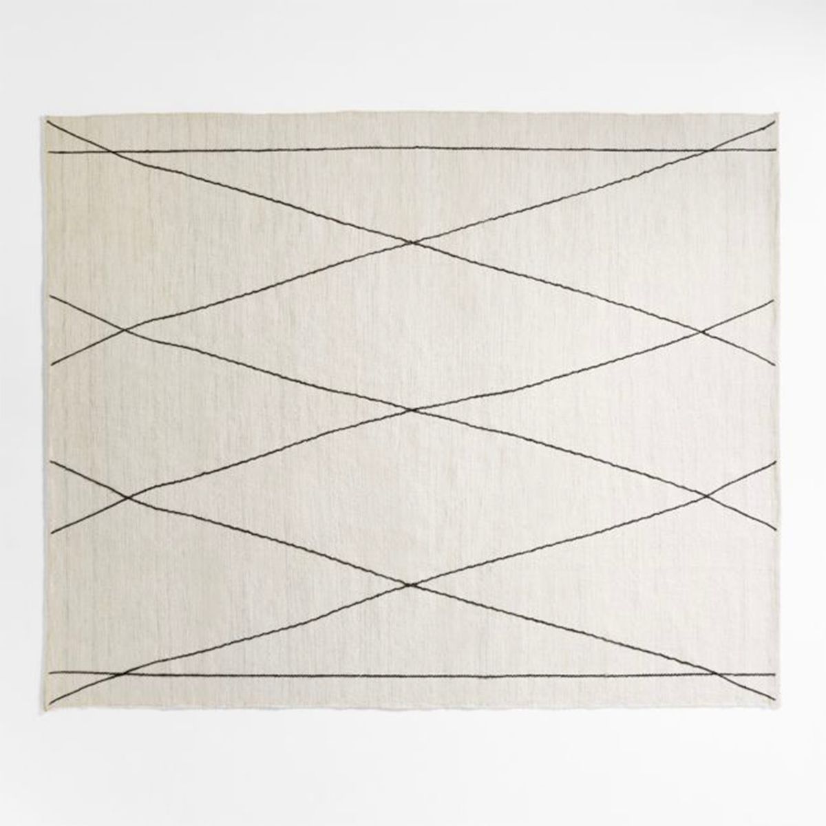 CRATE & BARREL - Alfombra Phidia Beige Crate & Barrel