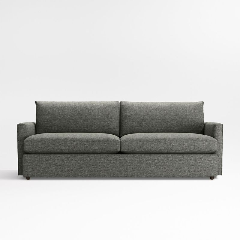 CRATE & BARREL - Sofá Lounge Profundo 3 Cuerpos Crate & Barrel
