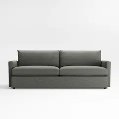 CRATE & BARREL - Sofá Lounge Profundo 3 Cuerpos