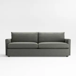 CRATE & BARREL - Sofá Lounge Profundo 3 Cuerpos