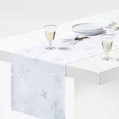 CRATE & BARREL - Camino Mesa Copo Nieve