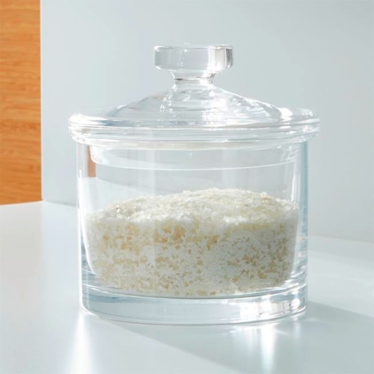 CRATE & BARREL - Frasco De Vidrio Mediano 15,25 Cms Crate & Barrel