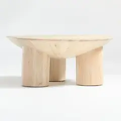 CRATE & BARREL - Mesa De Centro Tom Natural