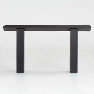 CRATE & BARREL - Arrimo Van Madera Carbón Lf