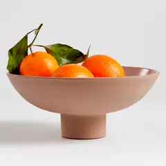 CRATE & BARREL - Centro De Mesa Pedestal Craft Café