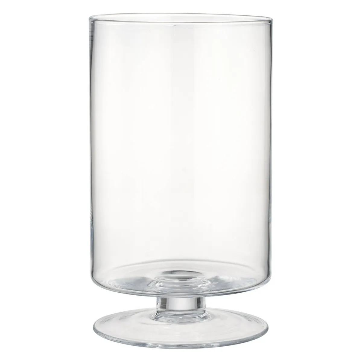 CRATE & BARREL - Portavelas Transparente London Grande