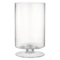 CRATE & BARREL - Portavelas Transparente London Grande