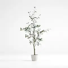 CRATE & BARREL - Árbol Artificial De Olivo En Maceta