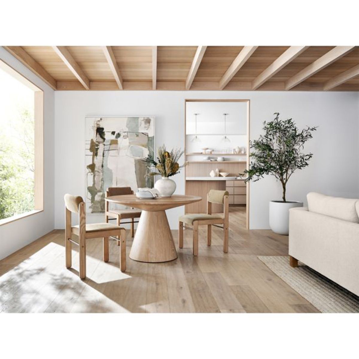 CRATE & BARREL - Árbol Artificial De Olivo En Maceta Crate & Barrel