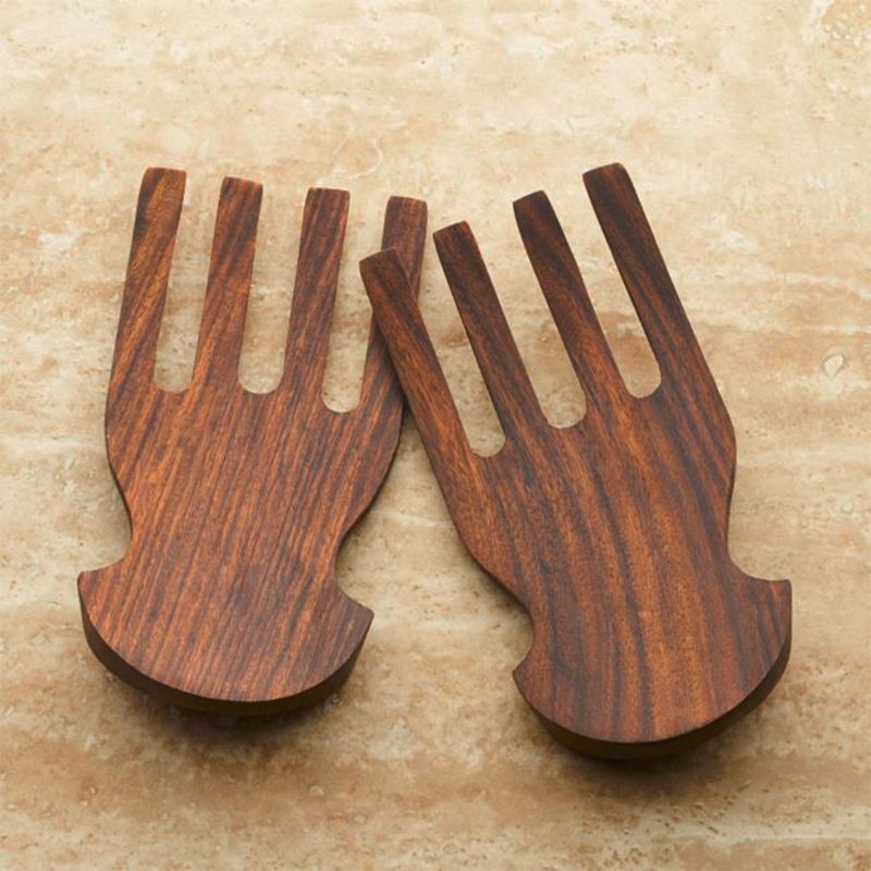 CRATE & BARREL - Set De 2 Piezas Para Servir Acacia Crate & Barrel