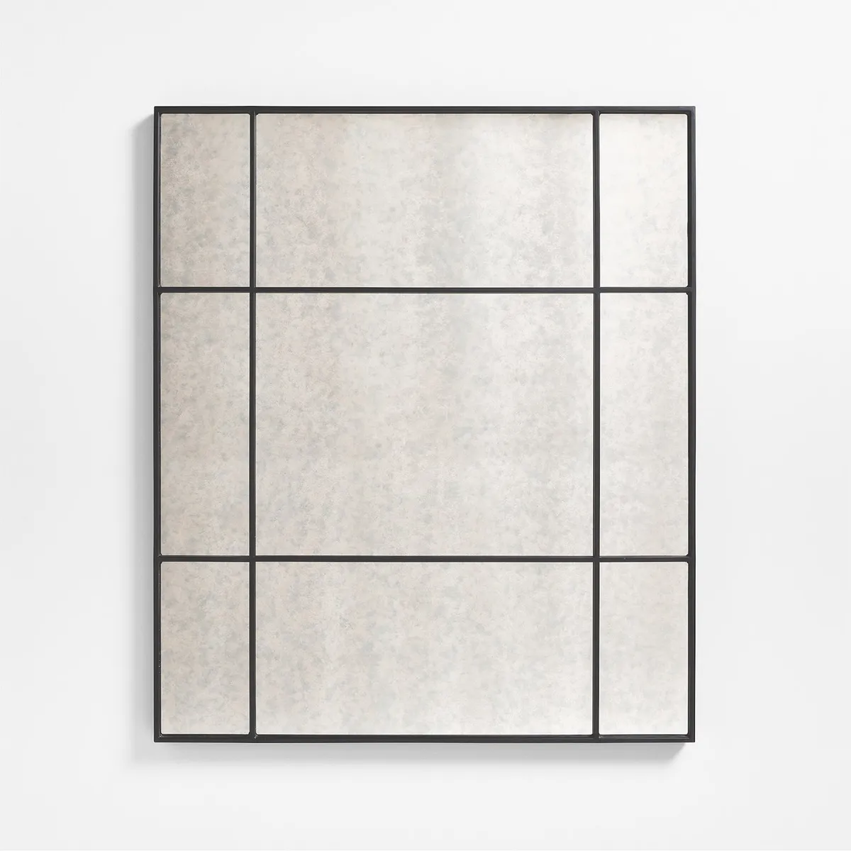 CRATE & BARREL - Espejo Rectangular Navara Envejecido 120X102 Cm Crate & Barrel