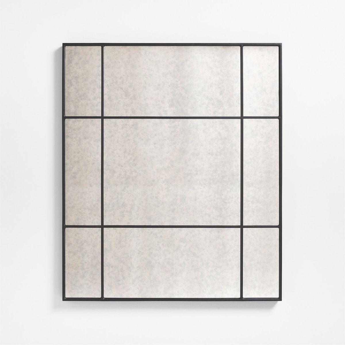 CRATE & BARREL - Espejo Rectangular Navara Envejecido 120X102 Cm Crate & Barrel