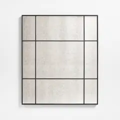 CRATE & BARREL - Espejo De Pared Navara Envejecido