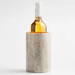 CRATE & BARREL - Enfriador de Vino Mármol Beige