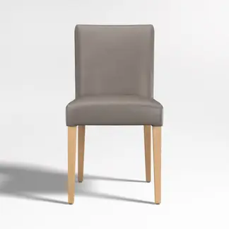 CRATE & BARREL - Silla Comedor Lowe Cuero