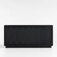 Rack Roseau Madera Negro