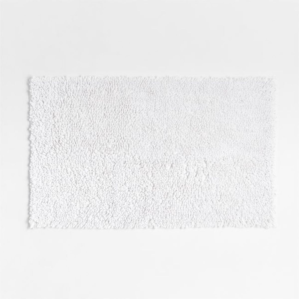 CRATE & BARREL - Piso De Baño Loop Blanco Crate & Barrel