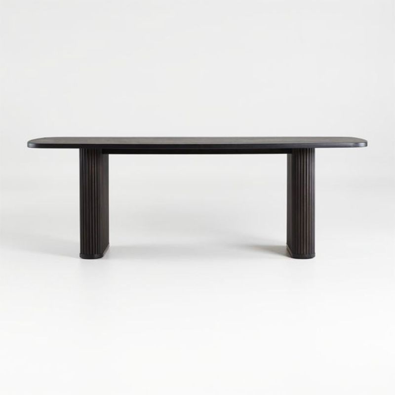 CRATE & BARREL - Mesa Comedor Walton Negro Crate & Barrel
