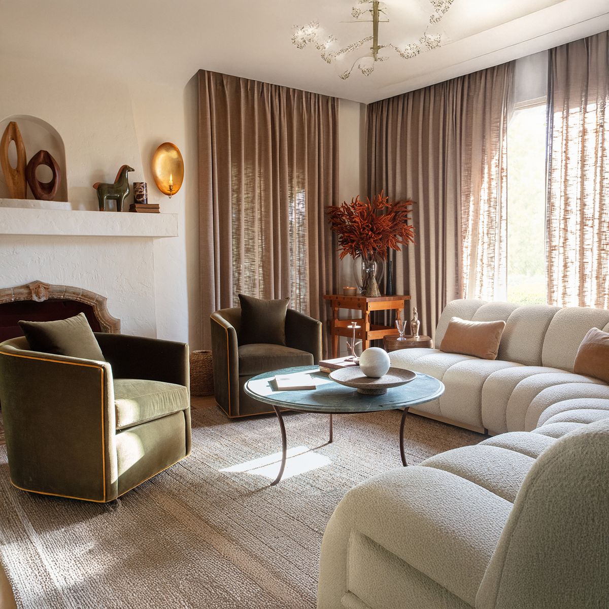 CRATE & BARREL - Escultura Caballo Cerámica L Crate & Barrel