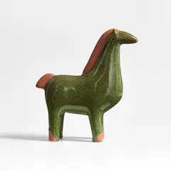 CRATE & BARREL - Escultura Caballo Cerámica S