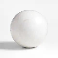 CRATE & BARREL - Esfera Decorativa Mármol 15Cm